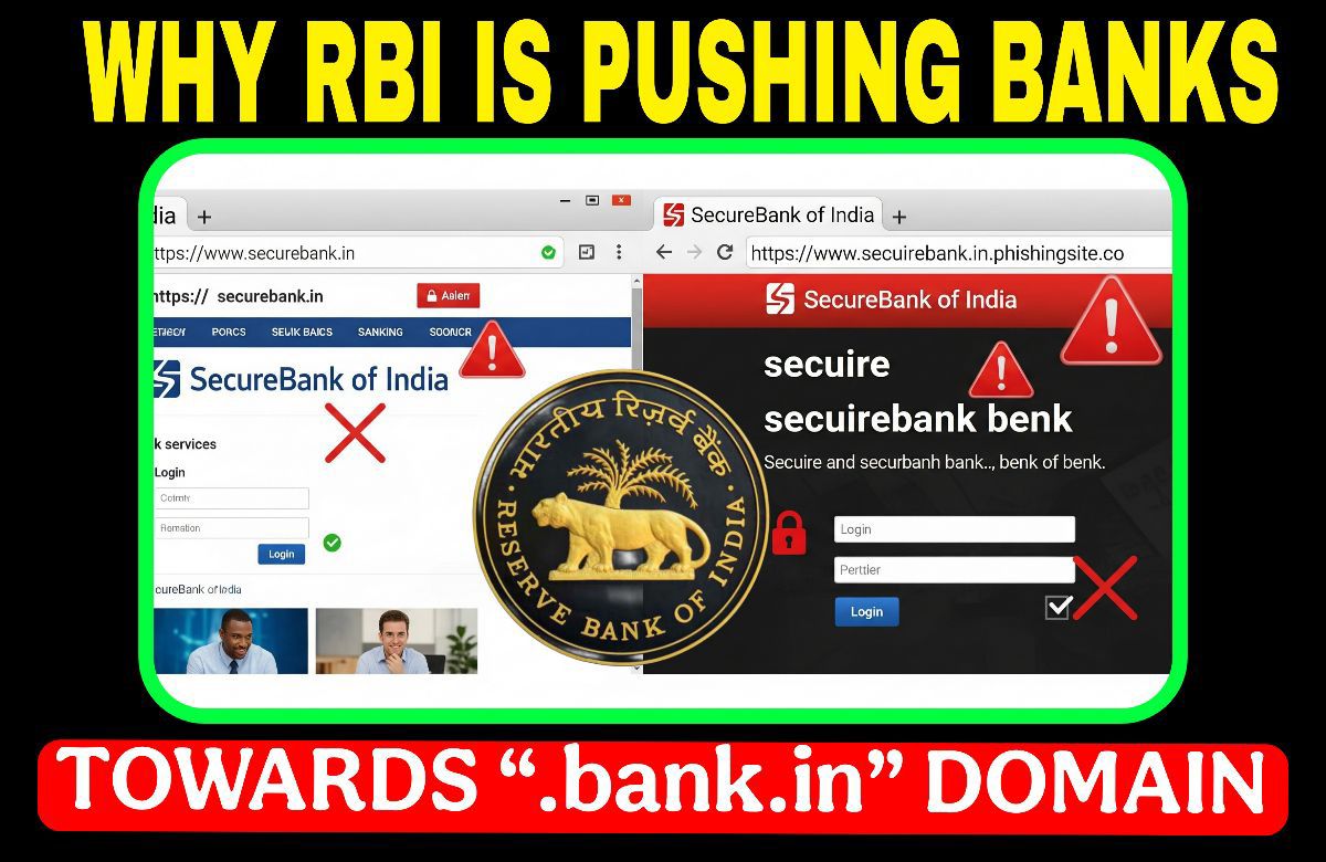 RBI New Rules 2025 Is Pushing Banks Towards-.bank.in Domain