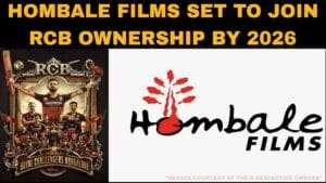 Hombale Films set to become new co-owner of RCB by 2026