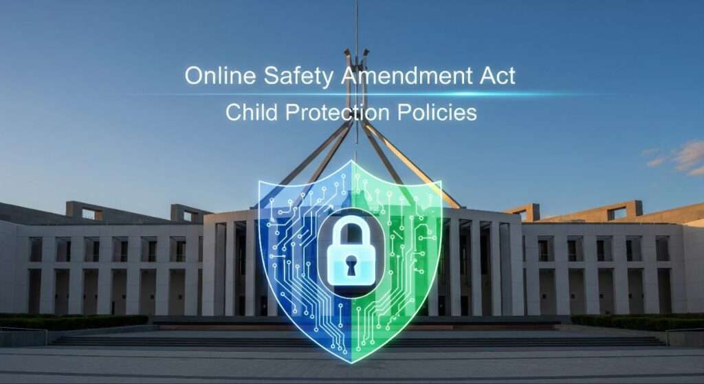 Australian government introducing stricter social media age regulations under the Online Safety Act.