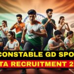 BSF Constable GD Sports Quota Recruitment 2025 for 549 sportsperson vacancies