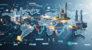 global finance transformation in 2025 illustration