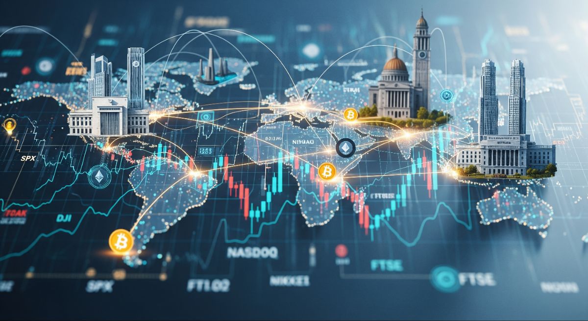 global finance transformation in 2025 illustration