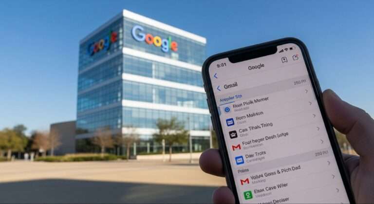 Gmail settings option for changing email address without data loss