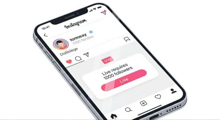 Instagram live option missing due to 1000 followers rule update by Meta