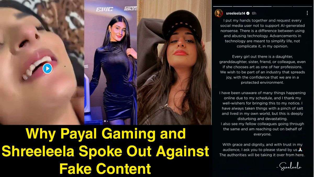 Payal Gaming AI misuse controversy involving women creators in India