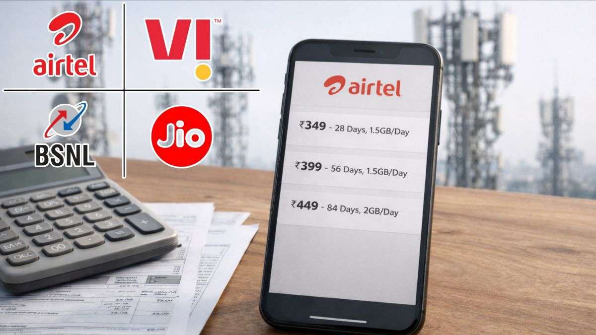 2026 mobile recharge price hike in India explained through realistic telecom imagery