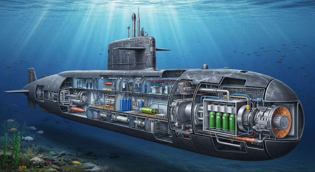 Air Independent Propulsion system used in next generation Indian Navy submarines