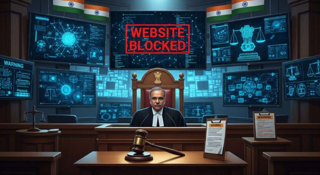 Indian courts and government authorities issuing orders to block illegal piracy websites