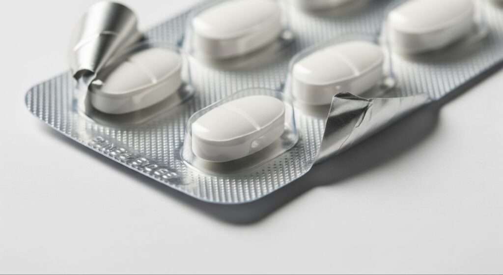 Nimesulide and paracetamol combination tablets used for pain and fever