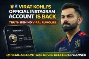 Virat Kohli official Instagram account active with verified profile, truth behind viral rumours that claimed account was deleted or banned