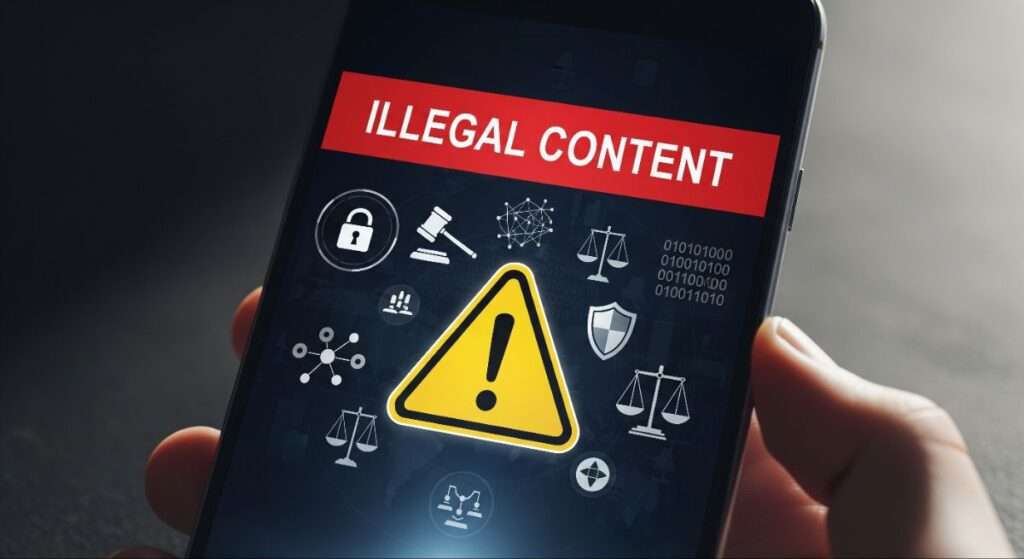 Legal warning against downloading or streaming pirated movies online