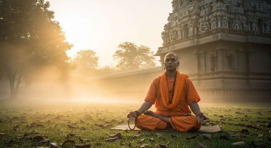Ancient Indian yoga tradition and spiritual practice