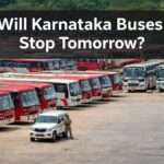 State-run Karnataka buses parked at depot amid strike warning, KSRTC and BMTC services may be affected tomorrow.