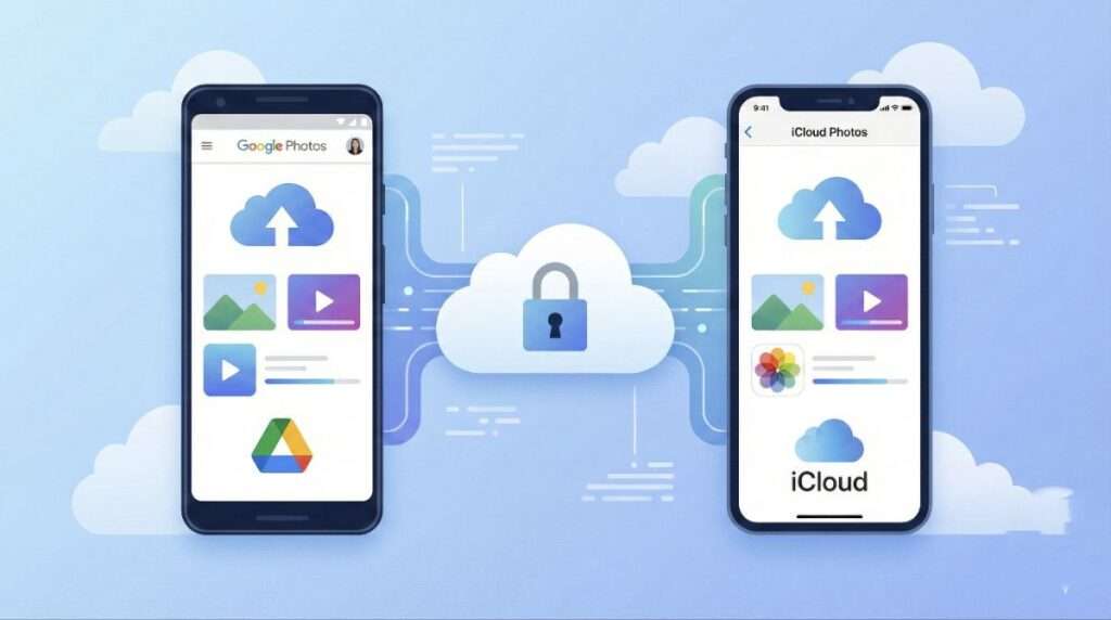 Backup private photos and videos on Android and iPhone before giving mobile to service centre