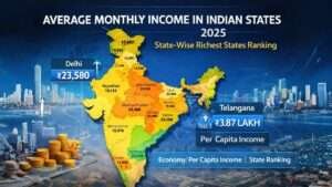 Average Monthly Income In Indian States 2025: State-Wise Richest States ...