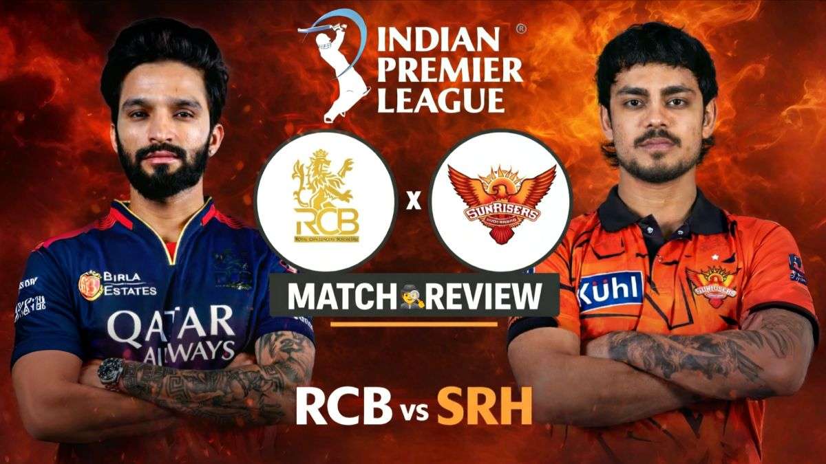 IPL 2026 RCB vs SRH Match Review Opening Match at Chinnaswamy Stadium RAAD WORLD AI Visual stadium