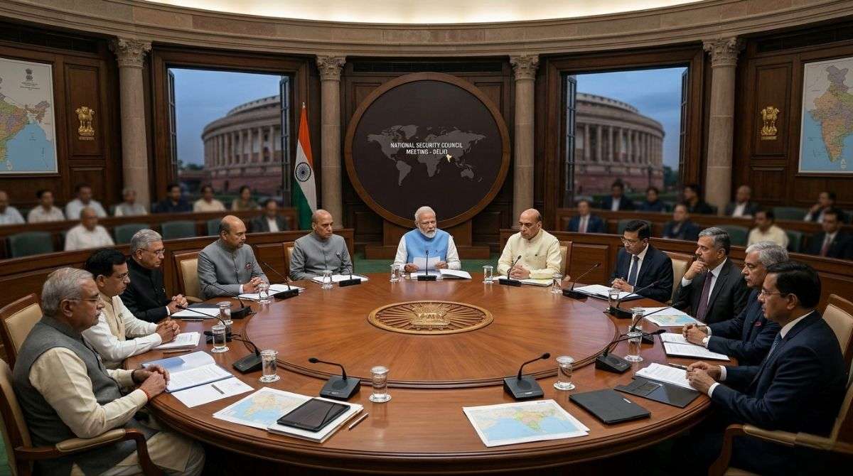 Indian leaders all party meeting discussion