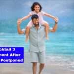 Darling Krishna with a child in Love Mocktail 3 announcement poster after Toxic movie postponed by KVN Productions