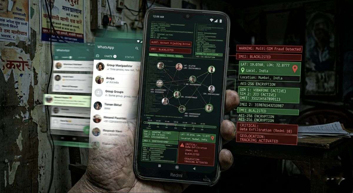 Cyber criminals using multiple SIM cards and WhatsApp accounts highlighting need for device ID blocking in India