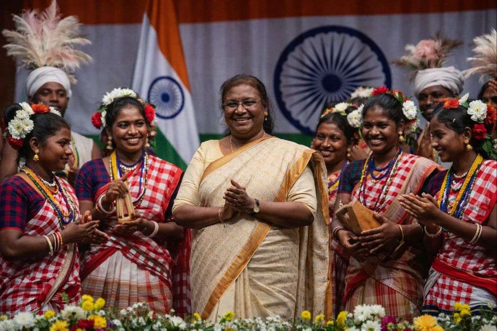 President Murmu Santali cultural conference event