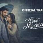 Love Mocktail 3 official trailer poster featuring Darling Krishna standing with umbrella in rain