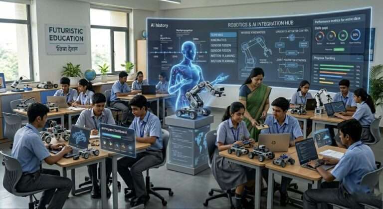 AI introduced in Indian school classrooms with smart learning tools