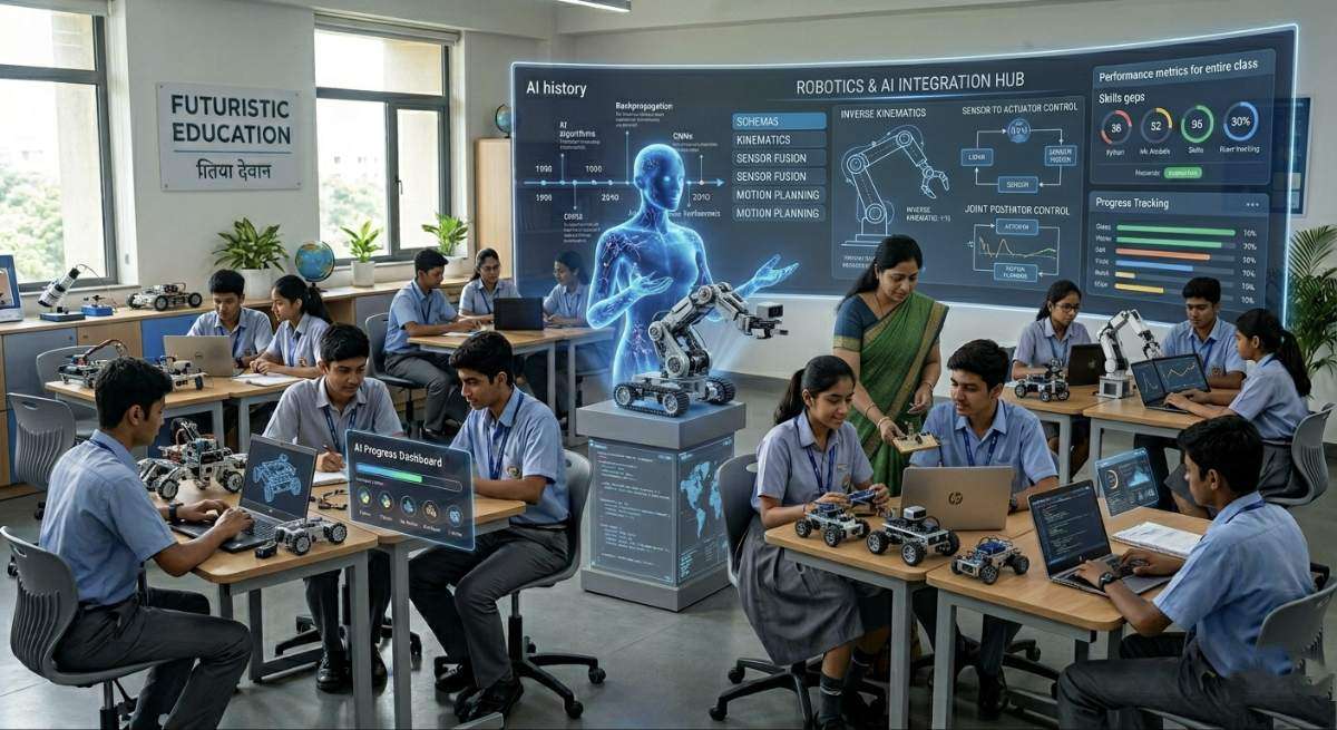 AI introduced in Indian school classrooms with smart learning tools