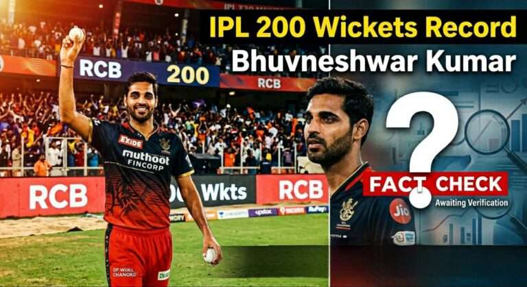 Bhuvneshwar Kumar IPL 200 wickets fact check featured image