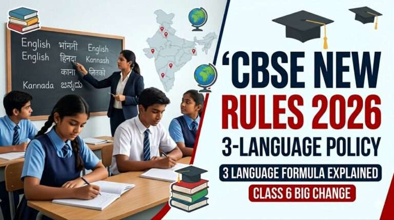 CBSE introduces three language policy for class 6 students in India