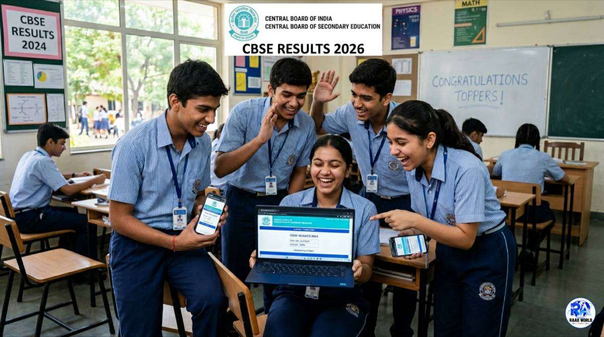 Students checking CBSE Class 10 Result 2026 online