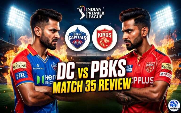 IPL 2026 DC vs PBKS Match 35 Delhi Capitals vs Punjab Kings review image
