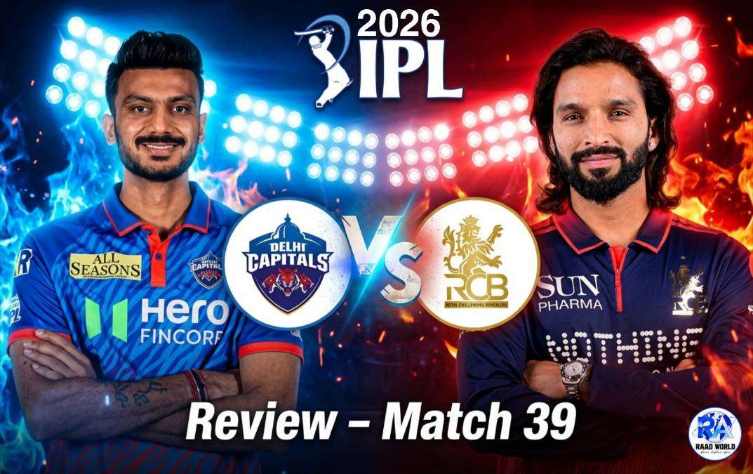 Delhi Capitals vs Royal Challengers Bengaluru IPL 2026 Match 39 Review