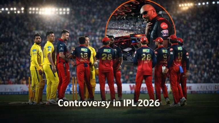 CSK vs RCB controversy IPL 2026 DJ song issue