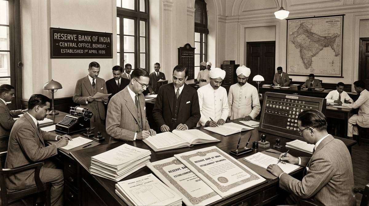 RBI historical formation 1935