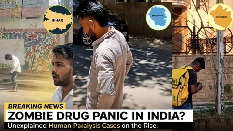 Viral zombie drug claims in Bihar Bengaluru Chandigarh fact check visual