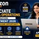 Amazon Associate ML Data Operations Recruitment 2026 work from home opportunity for graduates