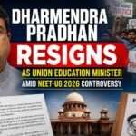 Union Education Minister Dharmendra Pradhan resigns following the NEET-UG 2026 controversy as students protest across India.