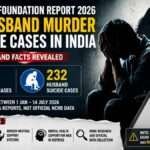 Ekam Nyaay Foundation 2026 report documenting 554 husband murder and suicide cases in India based on media reports, including 322 documented husband murders and 232 husband suicides. Image credits: AI Generated | RAAD WORLD.