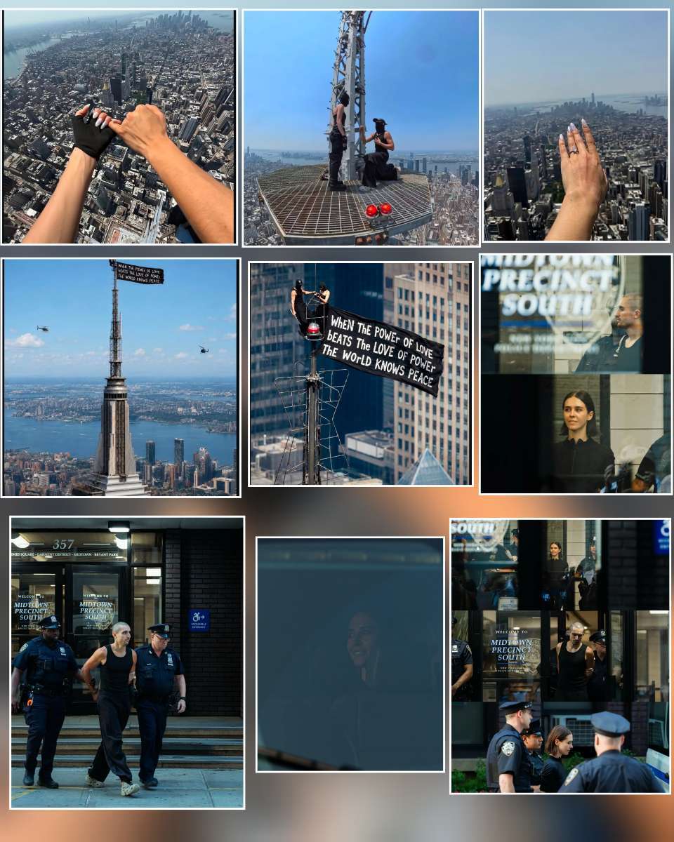 Empire State Building Climber Couple Proposal and Arrest