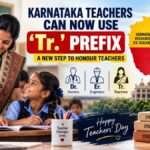 Karnataka teachers allowed to use ‘Tr.’ prefix before their names